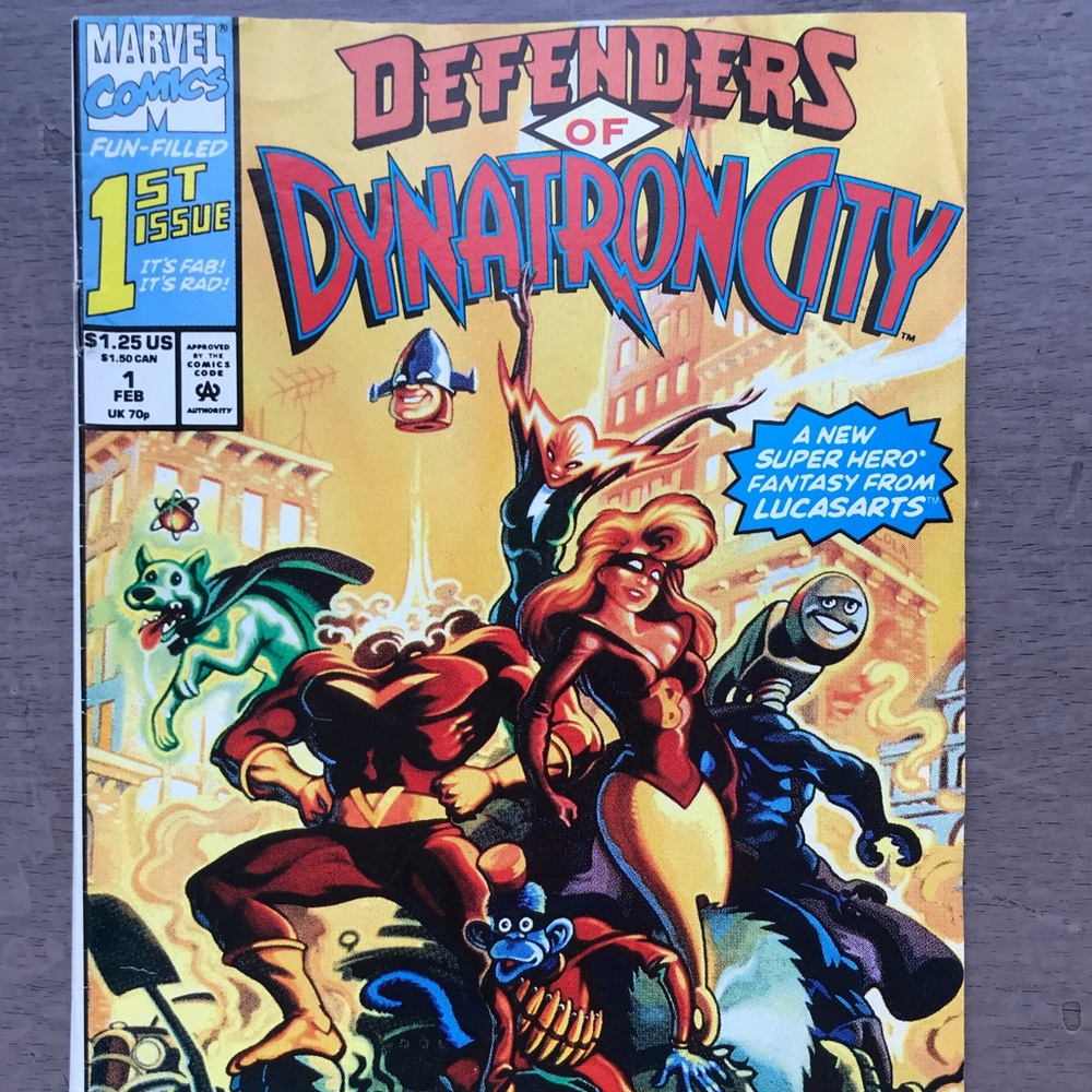 Defenders Of Dynatron City February 1